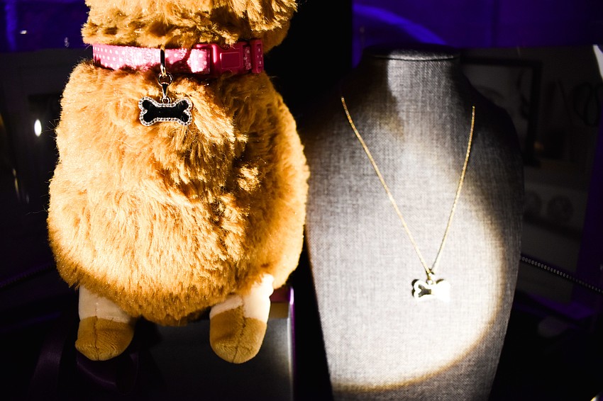 One lucky winner took home a diamond and gold necklace from the chance raffle.