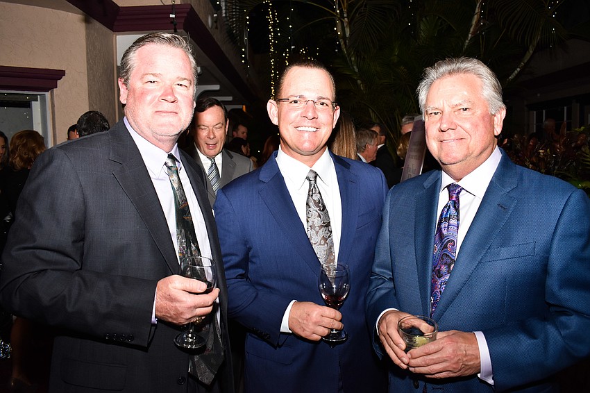 Daniel Rees, John Kiriako and David Goodfellow