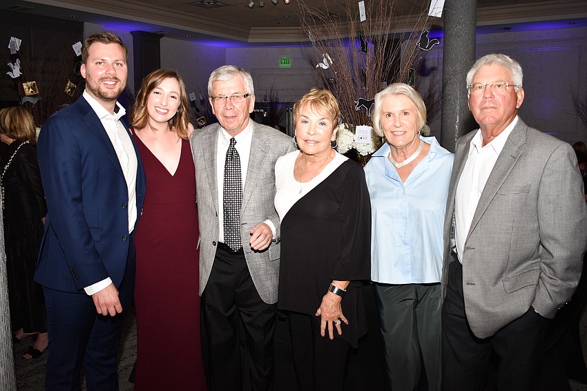 Nathan and Jillian Clary, Bill and Nancy Gacioch and Toby and Sherie Kinerk