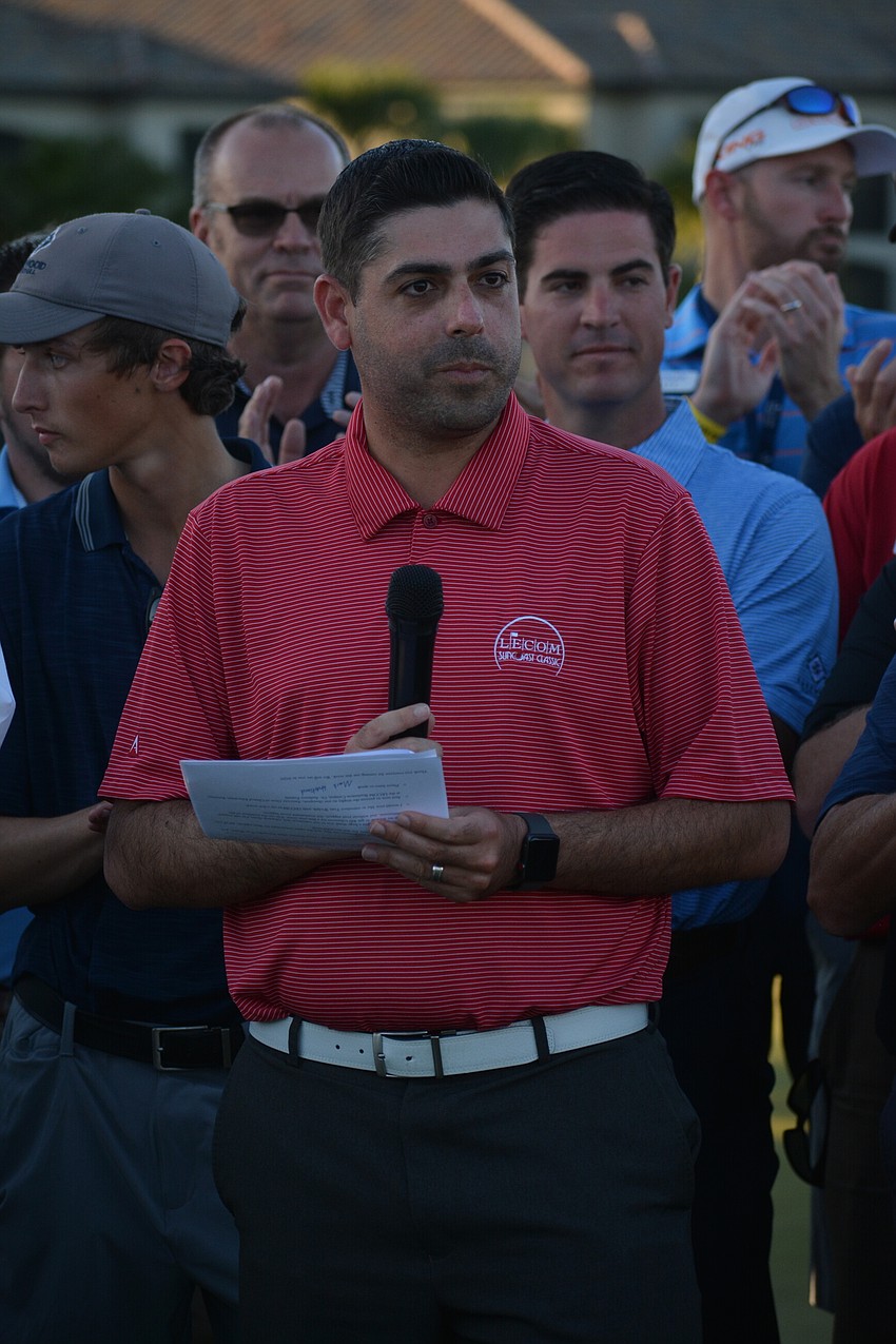 LECOM Suncoast Classic tournament director Justin Kristich said the tournament runs like a 