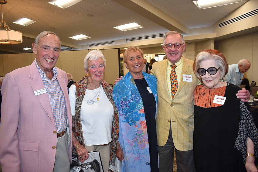 Frank Gooch, Ellie Gooch, Merle Nelson, Leonard Nelson and Margo Howard