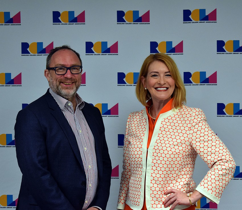 Jimmy Wales and Emily Walsh