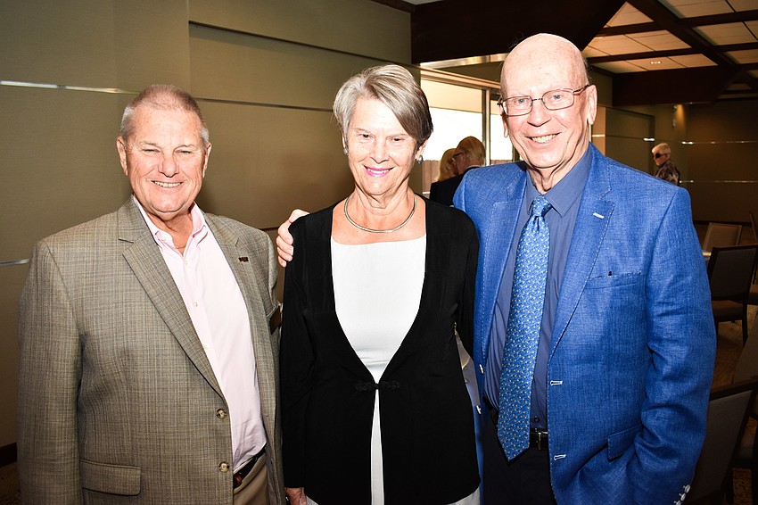 Ron Archbold with Valerie and Terry Osborne