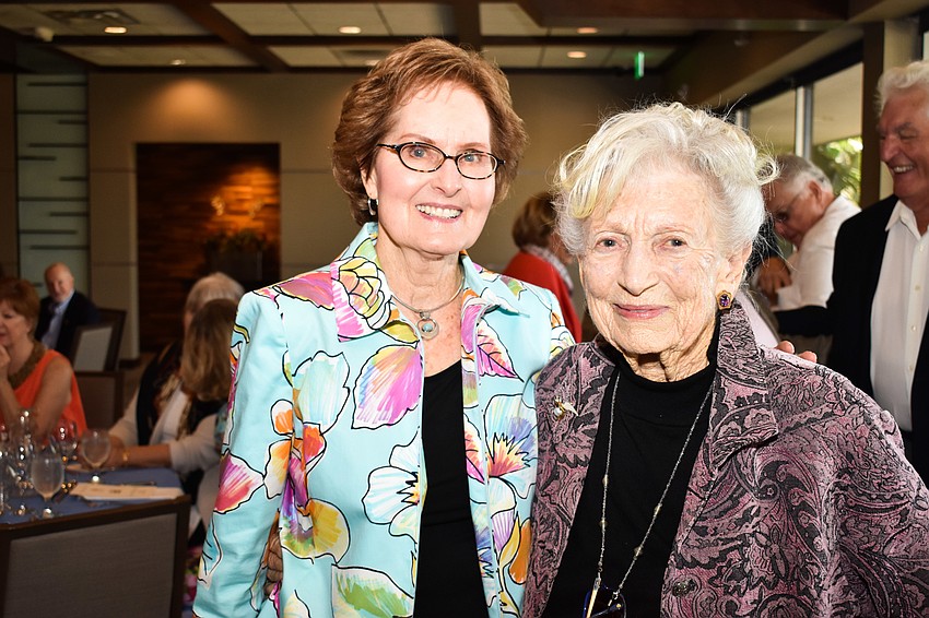 Margaret Barnes and Corrine McClure