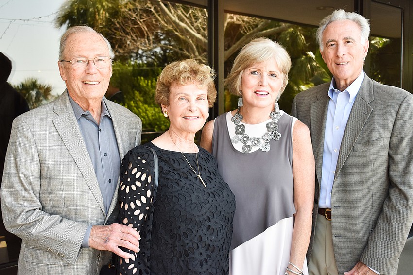 Joseph and Carol Kriet with Katerine Benoit and John Brooks