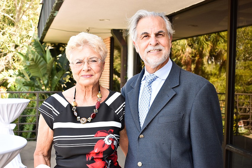 Joan Mathews and Artistic Director Victor DeRenzi