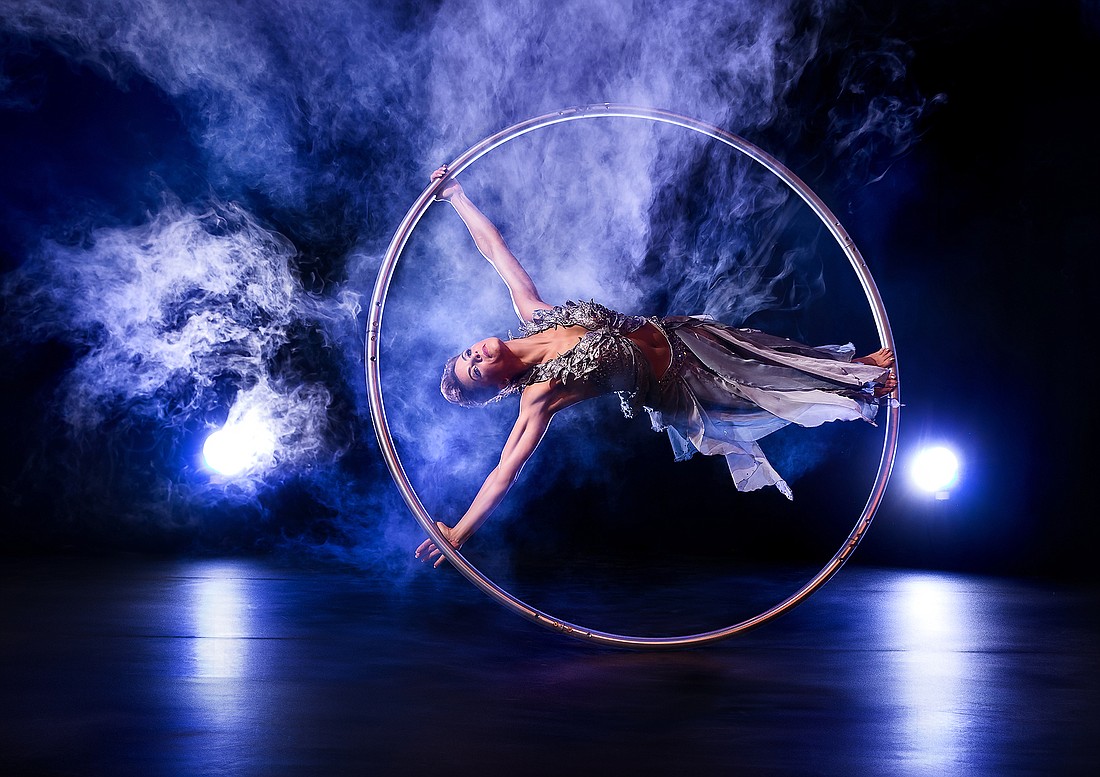 Valerie Inertie is a Cyr wheel artist, aerialist and circus choreographer whoâ€™s done social circus projects in Burkina Faso, Brazil and Haiti. Courtesy photo
