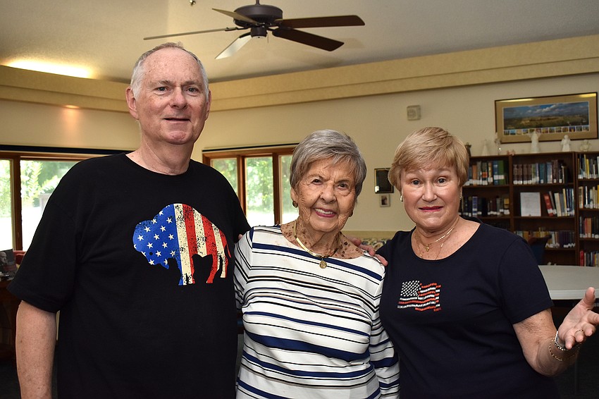 Ken Simpson, Marge Stapleton and Mary Ann Simpson