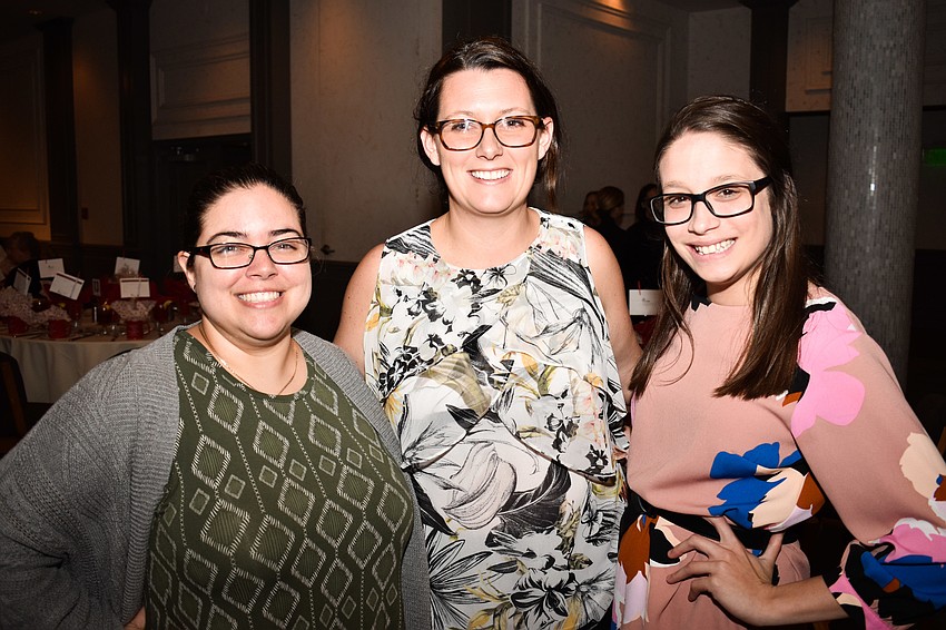 Isabella Batalla, Kimberly Treharpe and Kayleigh Petramale