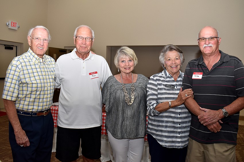 Jim Tanner, Ron and Jan Lubas, Marilyn Tanner and Mike Simpson