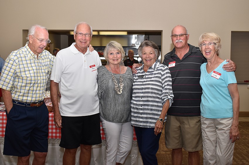 Jim Tanner, Ron and Jan Lubas, Marilyn Tanner and Mike and Linda Simpson