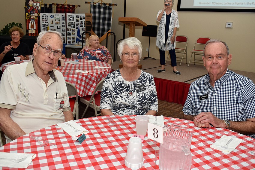 Elmer Featherstone, Susan Stuckert and John Shehorn