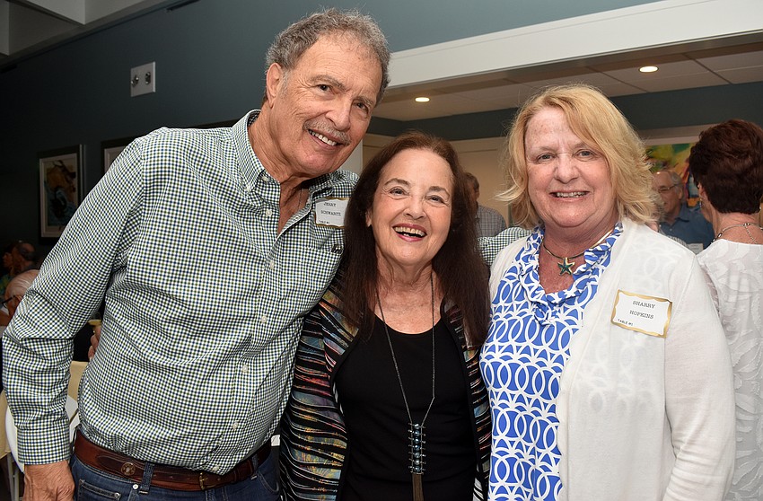 Jerry and Arlene Schwartz and Sharry Hopkins