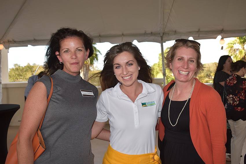 Stacey Velardi, Caitlin Bolton and Shauna Donahue