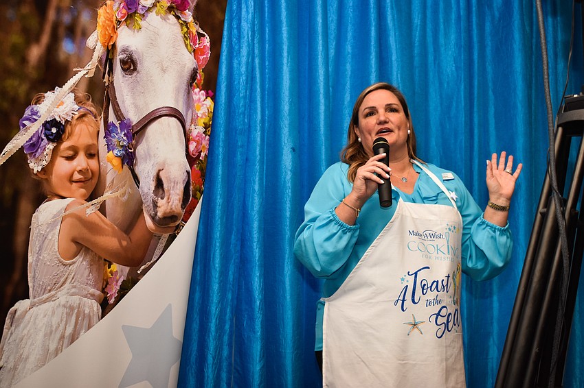 Regional Director Rebecca Blitz tells the audience about her passion for her job.