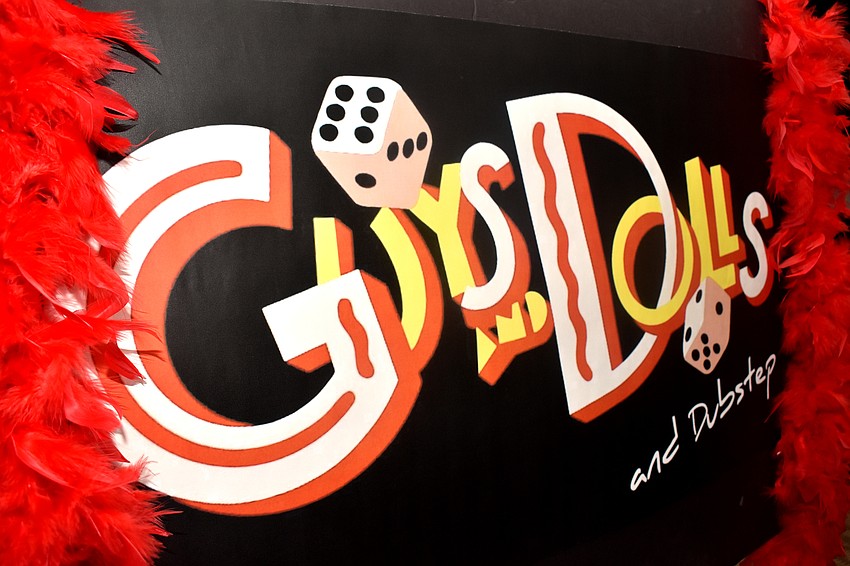 Connie Scardelli performed “Guys and Dolls” with the help of some residents.