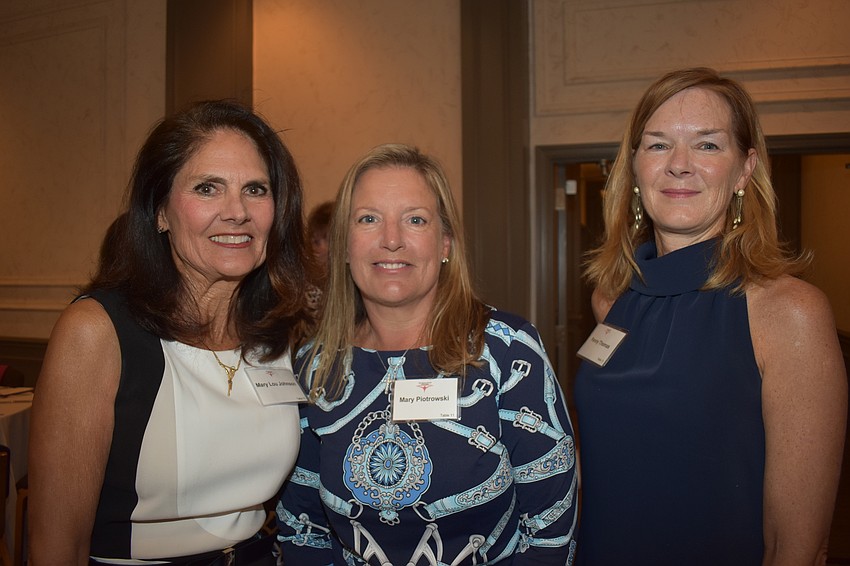 Mary Lou Johnson, Mary Piotrowski and Penny Thomas