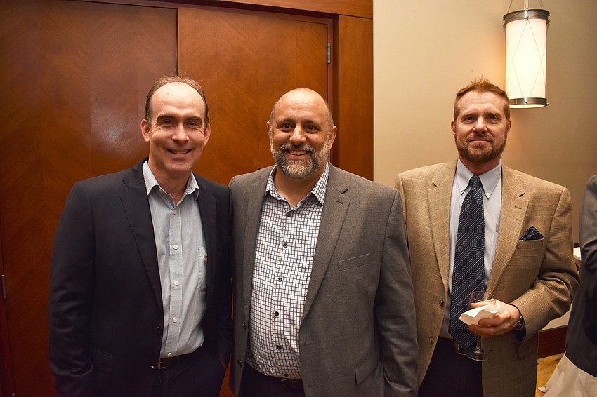 Christopher Baker, James Hugglestone and Jay DiMercurio