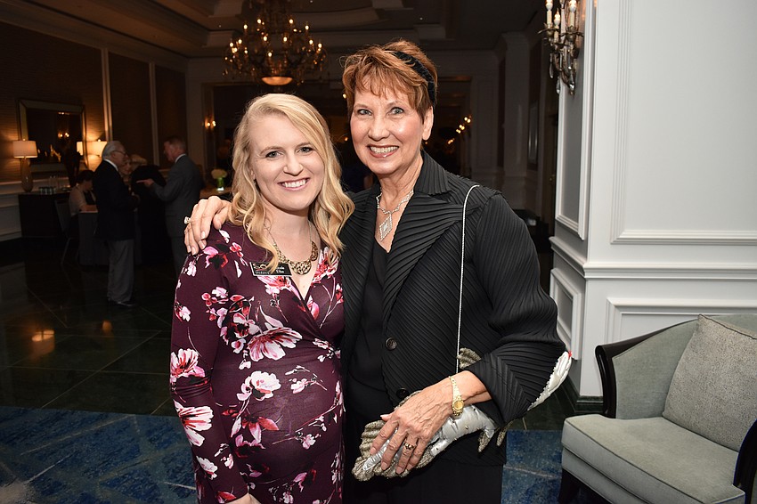 Nicole Elbe with Co-Chairwoman Anne Folsom Smith