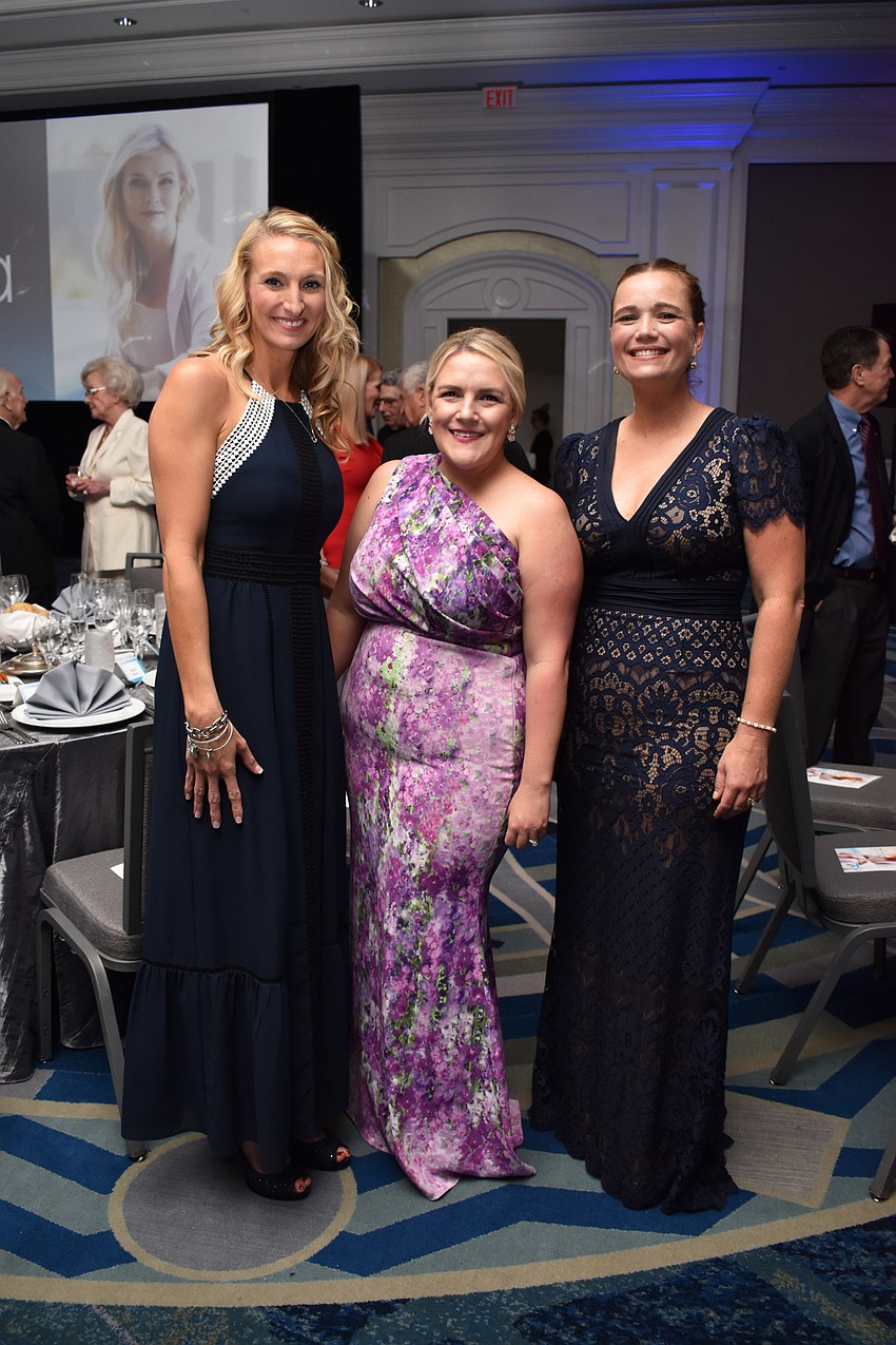 Heather Williams, Erin Christy and Roseanne Frano