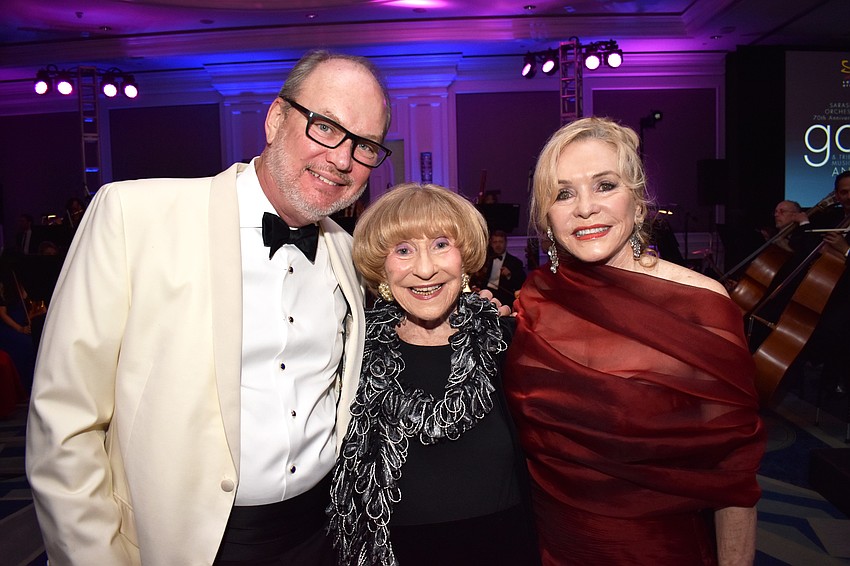 Tom Koski, Flori Roberts and Margaret Wise