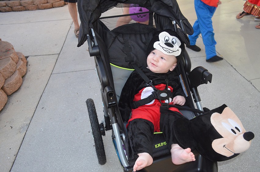 Zavier Recher, 6 months, as Mickey Mouse