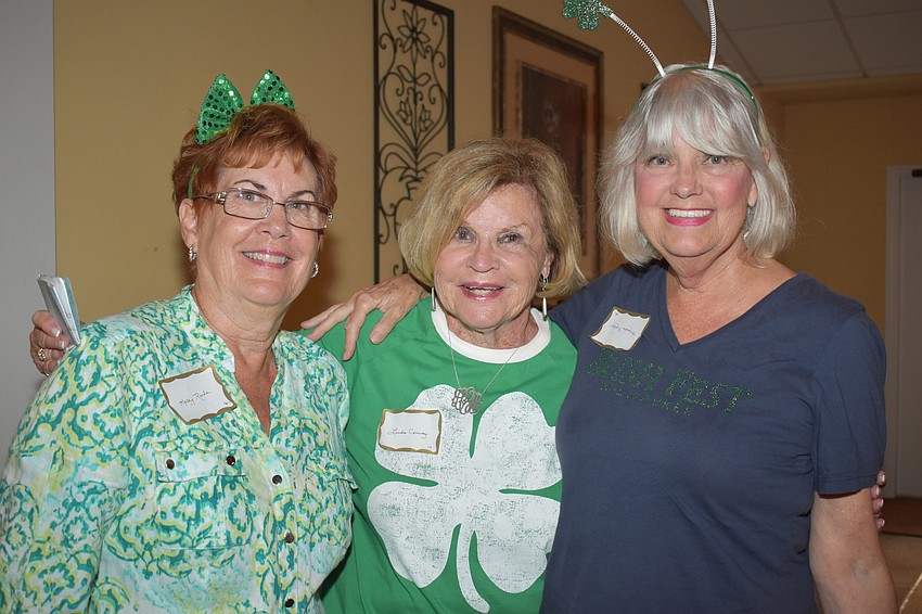 Kathy Roche, Linda Conway and Marsha Mohan