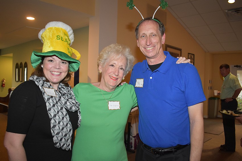 Deborah Polkinghorn-Suta, Pat Timperman and Tom Suta