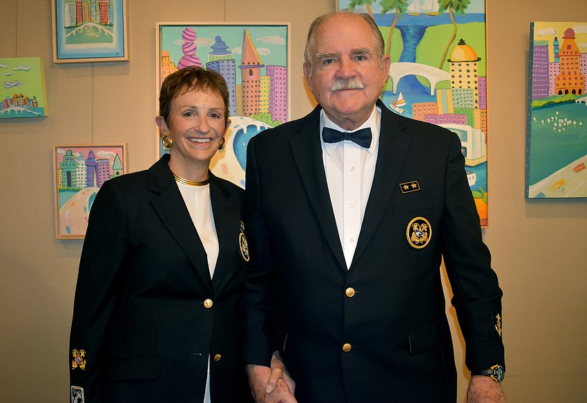 Martha and Commodore Curt Schantz