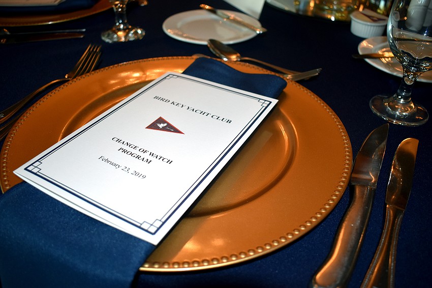 About 140 club members attended the Change of Watch ceremony on Feb. 23.