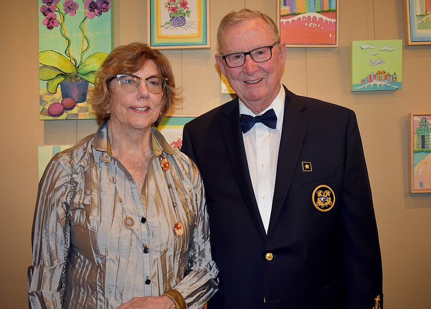 Martha and Vice Commodore Jim Chadwick