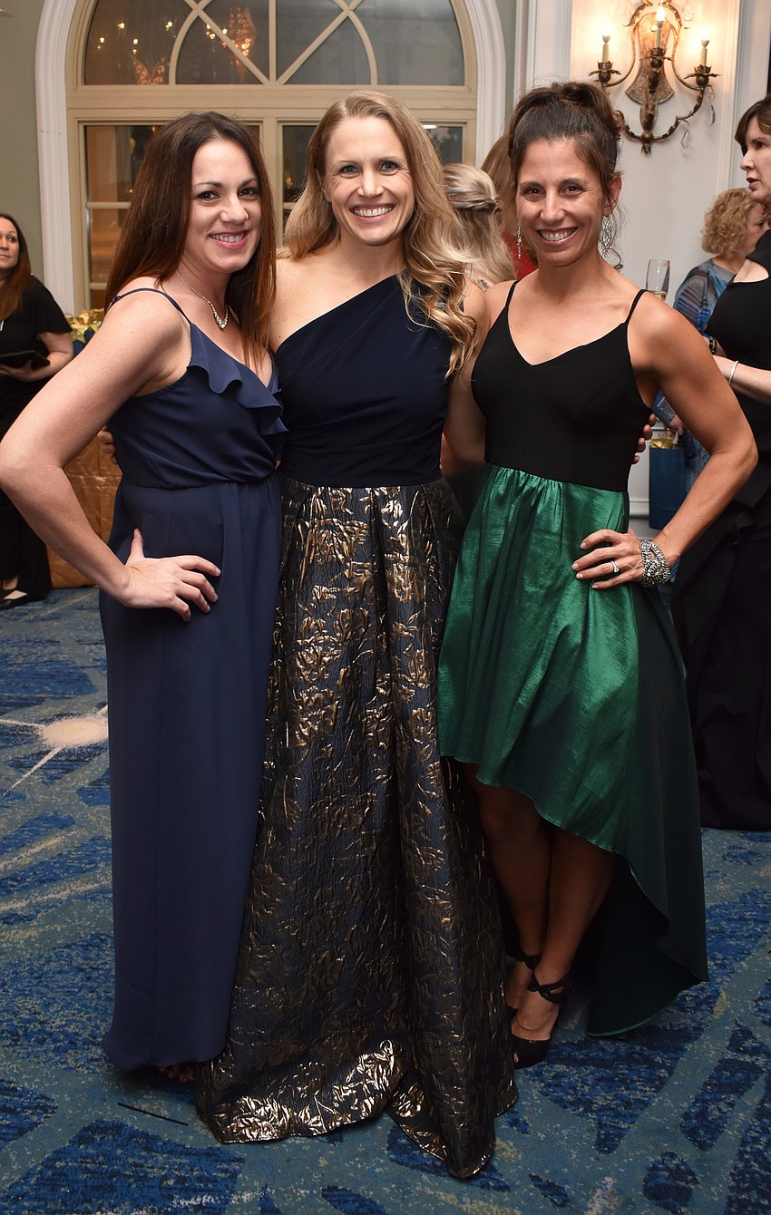 Angela Forson, Danielle Geyer and Allison Minardi