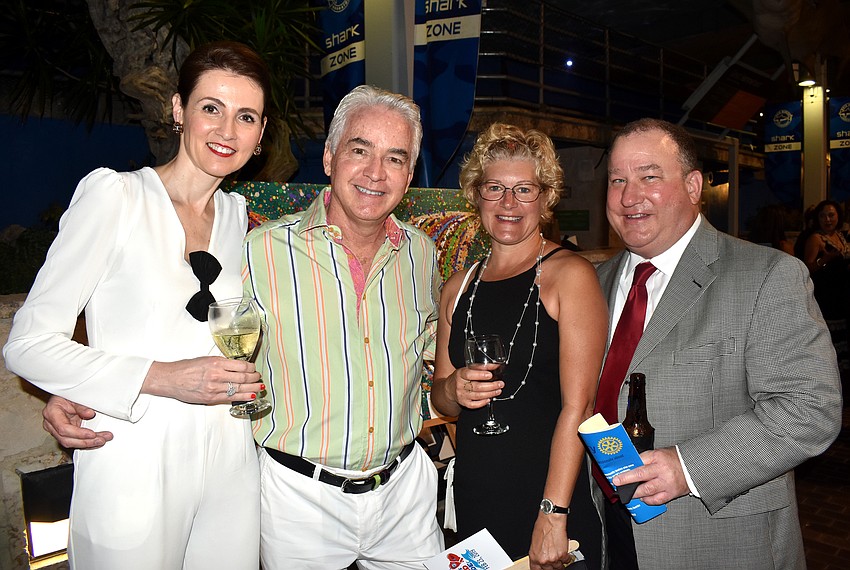 Ester and David Pilston, Diann Manley and Joe Devore