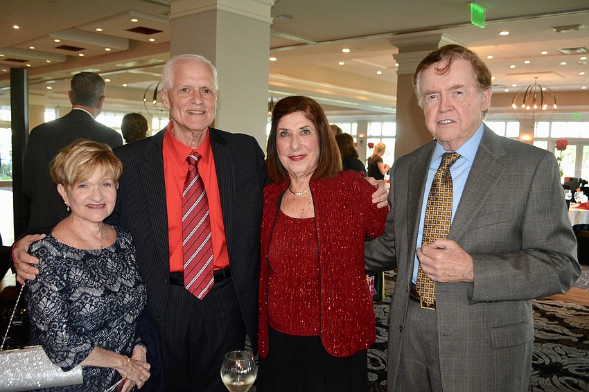 Sandy Mehlenbacher, Earl Mehlenbacher, Bonnie Hossman and Harvey Hossman.