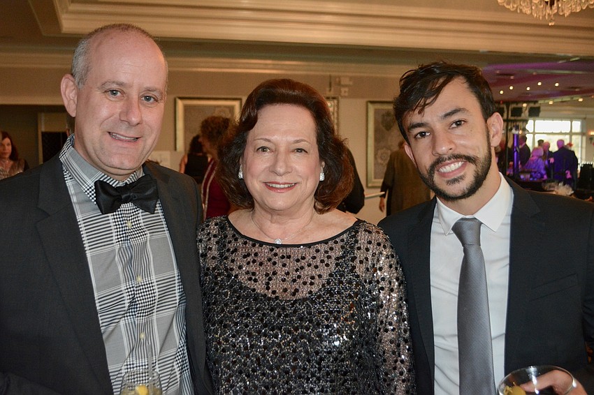 Rob Krasow, Joanne Trachtenberg and Carlos Krasow.