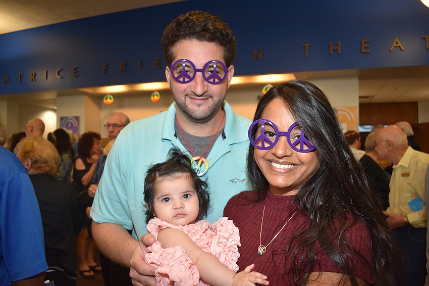 David and Priya Weiman with their daughter Kohav.