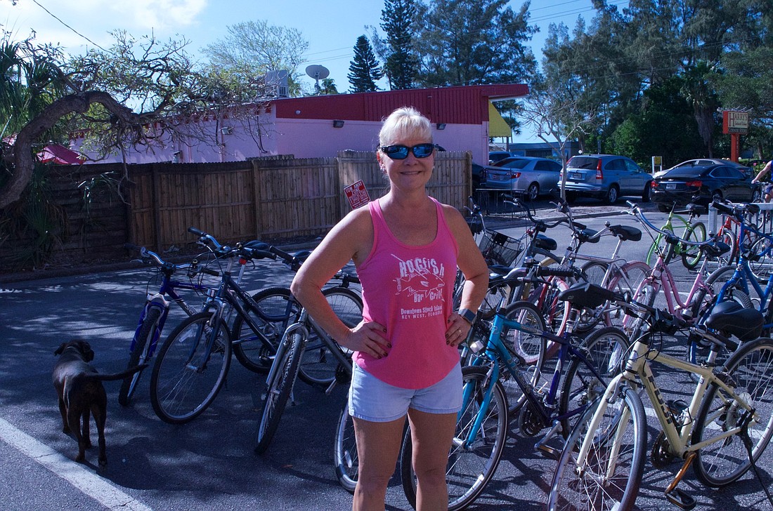 Linda Nichols of Backyard Bike Shop said season started late this year.