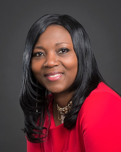 LaShawn Frost is the principal of Booker Middle School. Photo courtesy of Sarasota County Schools.