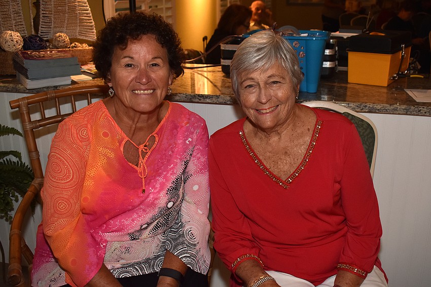 Judy Behny and Eleanor McConnell