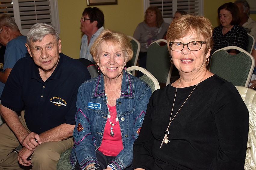 Tom and Sue Reese and Marva Brown