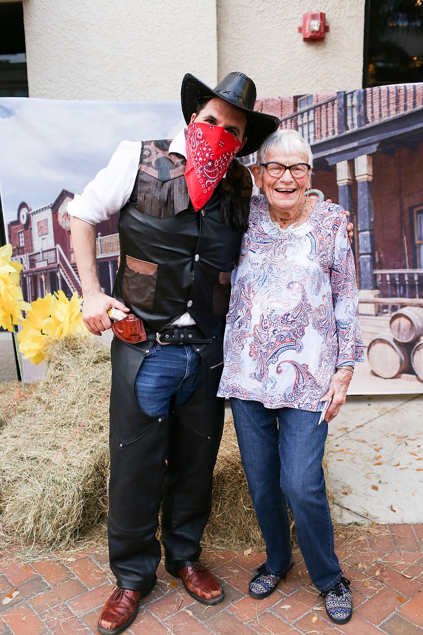 Samus Haddad and Shirley Gossett