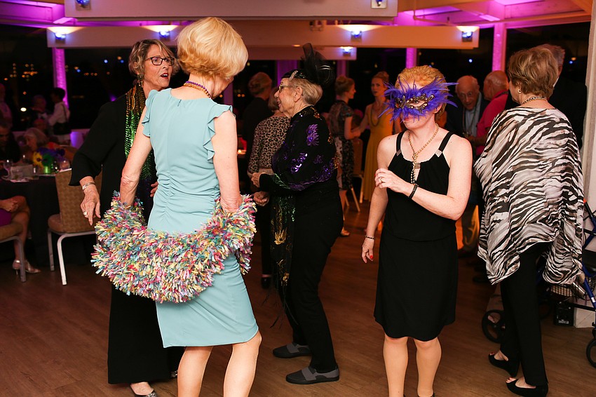 Guests danced the night away to 