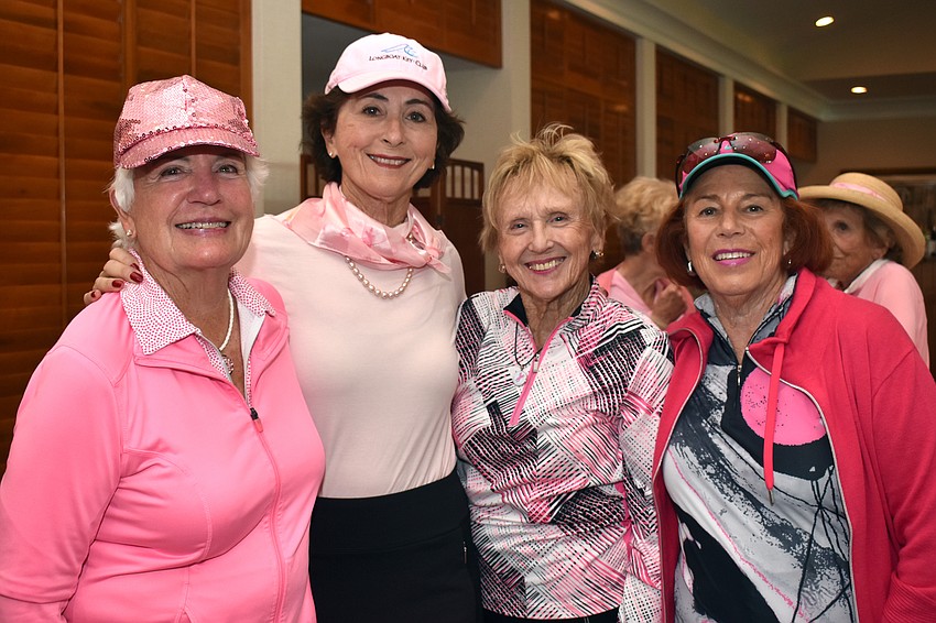 Jan Van Iten, Barbara Brizdle, Carol Westwood and Carole Horowitz
