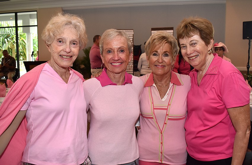 Anite Cohen, Gwen Watson, Bunny Skirboll and Hannah Weinberg