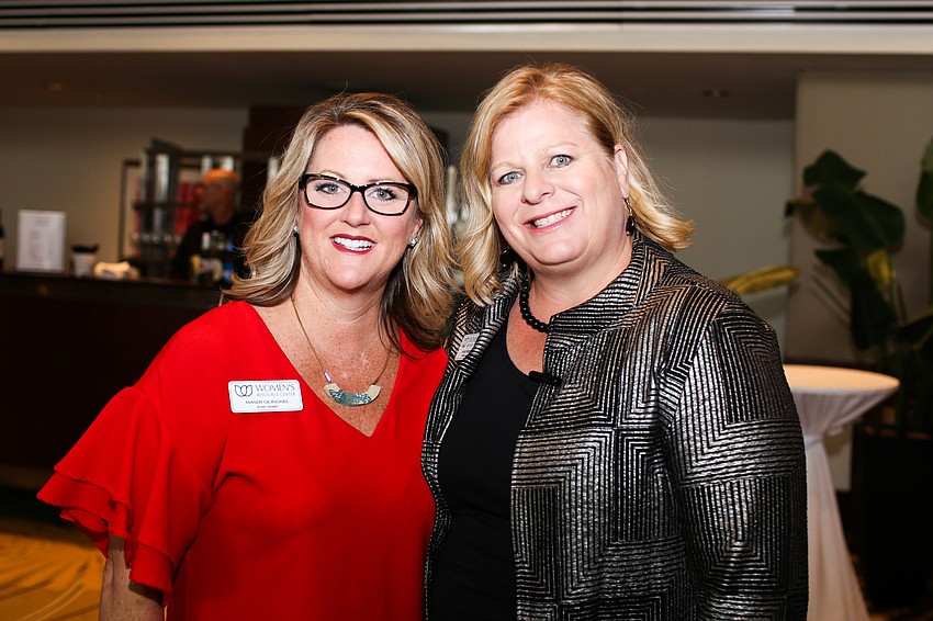 Board Chairwoman Mandy Quinones and President and CEO Ashley Brown