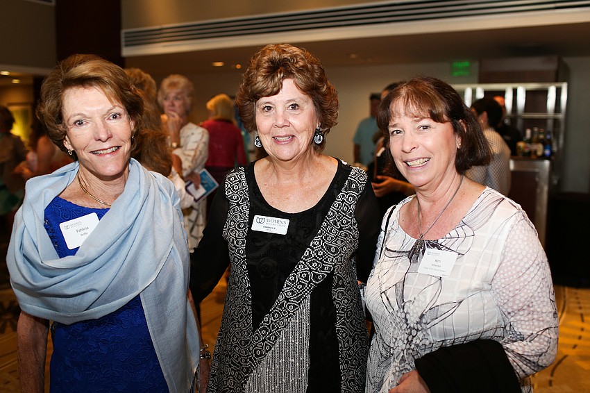 Patty Bettle, Barbara Britton and Kim Wheeler