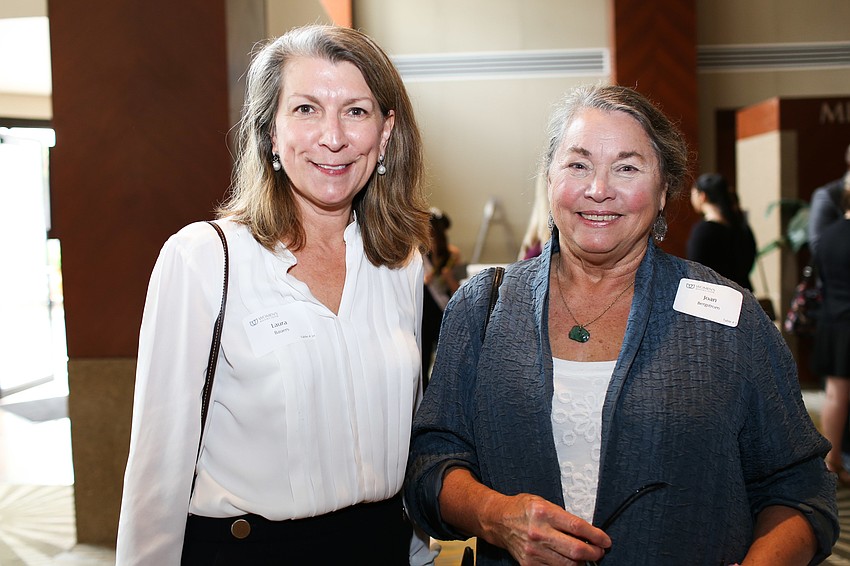 Laura Bowers and Joan Bergstrom