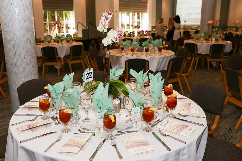 Spring colors filled the air at Michael's On East.