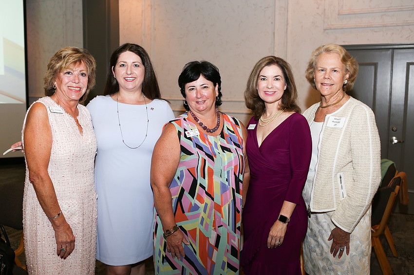 Chris Andrews, Joanne Fabec, Asrilla Fusco, Marueen Carnevale and Allison Kellogg