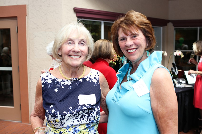 Gloria Lundy and Joan Evans
